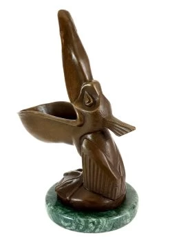 Art Deco Clock Stand - Pelican Model - Signed By Verler -Salvador Dali Shop 852 559300c311a25c