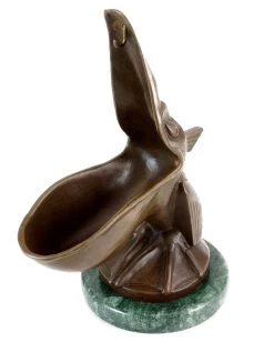 Art Deco Clock Stand - Pelican Model - Signed By Verler -Salvador Dali Shop 852 659300c313cc98