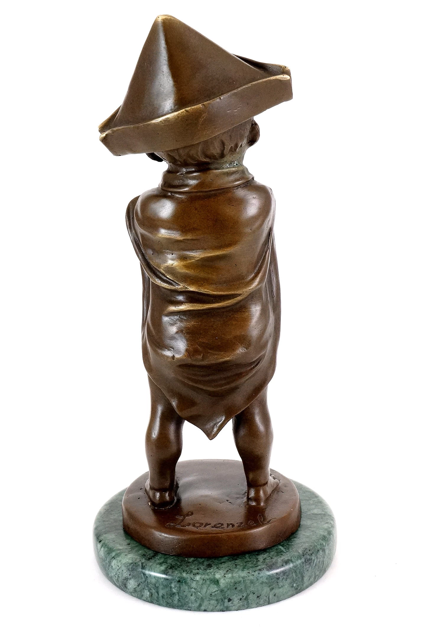 Art Nouveau Bronze - Rascal - Child Bronze - Sign. Lorenzl 3 Art Nouveau Bronze - Rascal - Child Bronze - Sign. Lorenzl - Image 3
