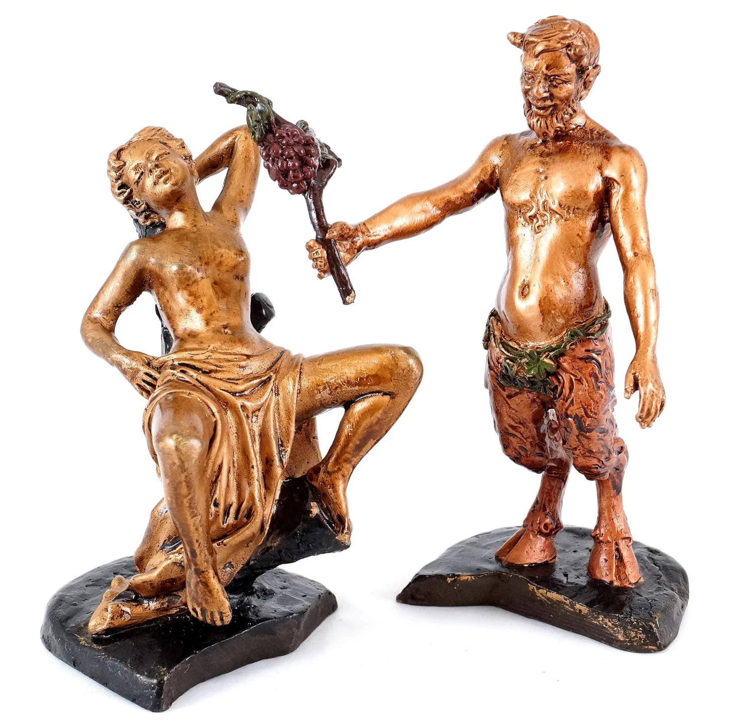 Erotic Vienna Bronze - Love-crazed Faun / Satyr - Two-piece 1 Erotic Vienna Bronze - Love-crazed Faun / Satyr - Two-piece