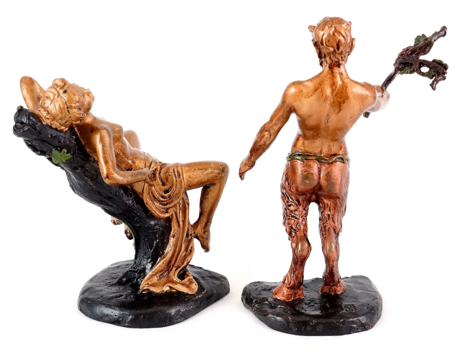 Erotic Vienna Bronze - Love-crazed Faun / Satyr - Two-piece 2 Erotic Vienna Bronze - Love-crazed Faun / Satyr - Two-piece - Image 2