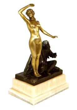 Art Nouveau Statue - The Slave’s Fate (1910) - Signed By Theodor -Salvador Dali Shop 856 359300c3390a9d