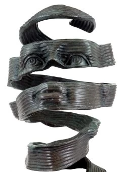 Contemporary Art Bronze Sculpture - The Way Of Face - Milo