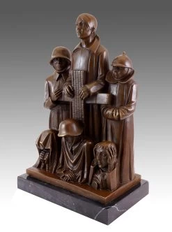 Bronze Figure - Memorial (1928/29) - Signed Ernst Barlach -Salvador Dali Shop 859 559300c35c96ba