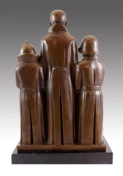 Bronze Figure - Memorial (1928/29) - Signed Ernst Barlach -Salvador Dali Shop 859 6