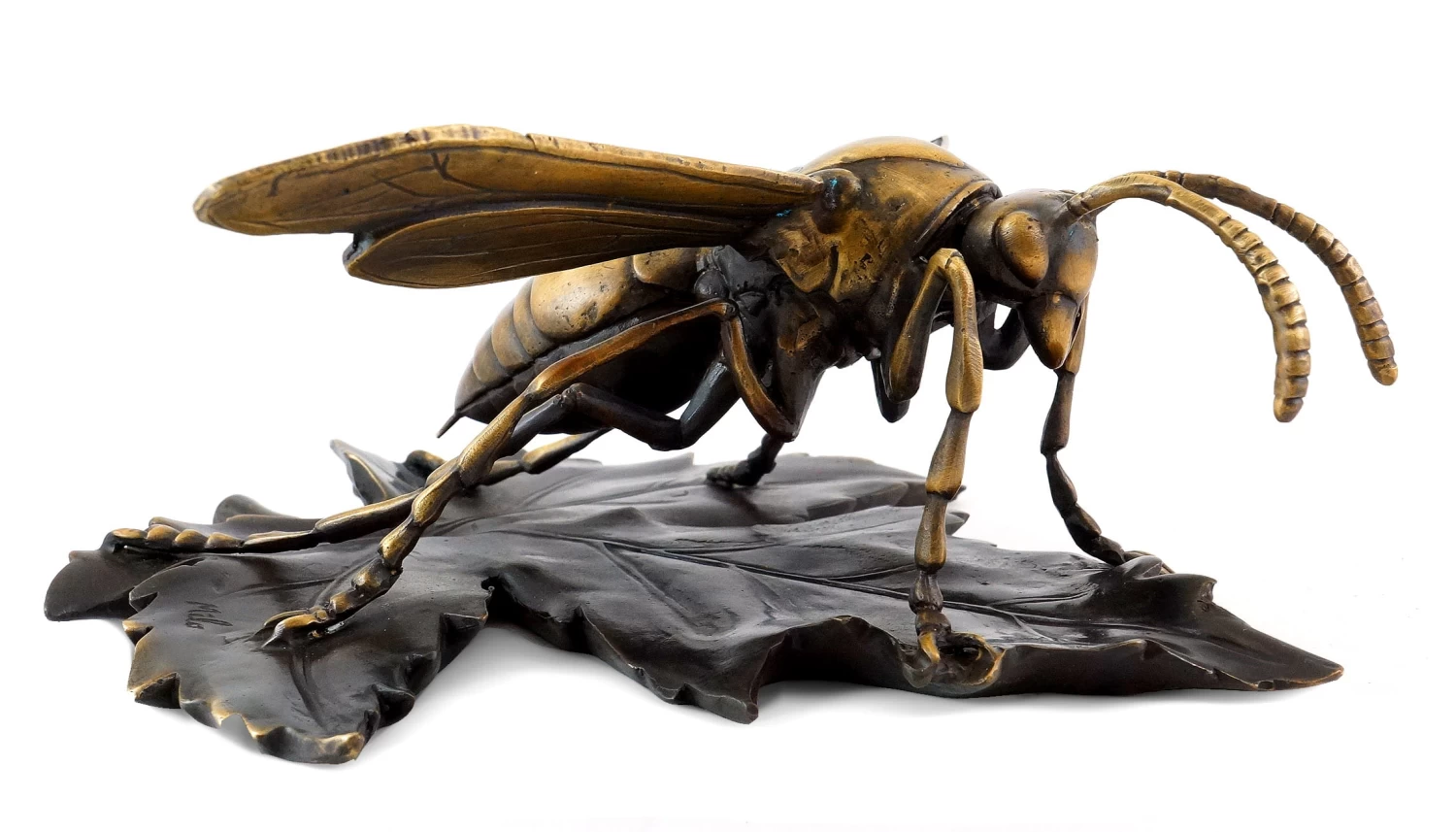 Contemporary Animal Sculpture - Wasp / Bee / Hornet - Sign. Milo 3 Contemporary Animal Sculpture - Wasp / Bee / Hornet - Sign. Milo - Image 3
