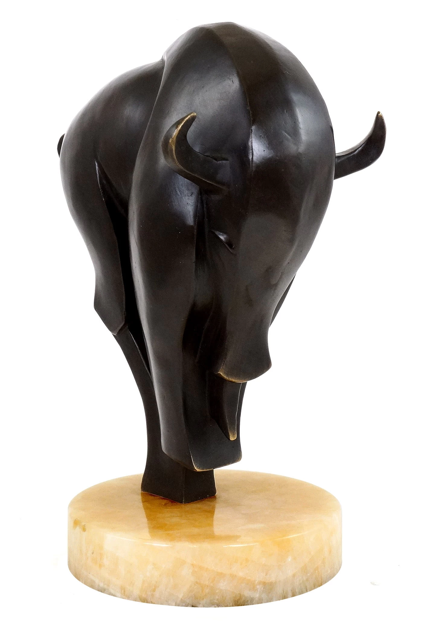 Contemporary Art Animal Bronze - Bull - Signed Martin Klein 2 Contemporary Art Animal Bronze - Bull - Signed Martin Klein - Image 2