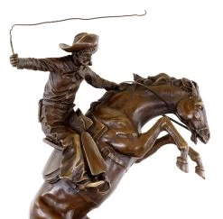 The Bronco Buster - Bronze Figurine - Frederic Remington