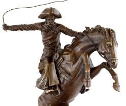 The Bronco Buster - Bronze Figurine - Frederic Remington -Salvador Dali Shop 863 359300c3e8a5f1