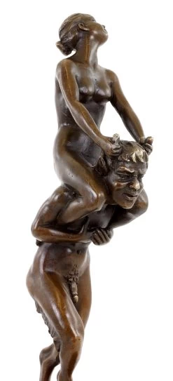 Virgin Rides Faun - Erotic Bronze Nude - Bergmann -Salvador Dali Shop 865 459300c4009b98