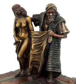 Carpet Trader With Female Slave - Erotic Nude - Bergmann