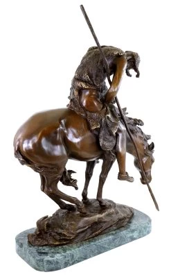 End Of The Trail - Bronze Figurine - James Earle Fraser -Salvador Dali Shop 867 359300c416a4e6