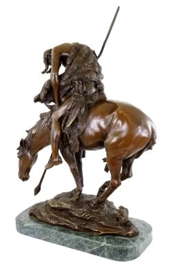 End Of The Trail - Bronze Figurine - James Earle Fraser -Salvador Dali Shop 867 459300c418252a