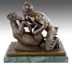 Pan And The Goat - Erotic Bronze - Signed By Milo 13 Pan And The Goat - Erotic Bronze - Signed By Milo -Salvador Dali Shop 868 759300c4287bcc
