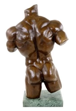 Muscular Male Torso - Bronze Erotic Nude - M.Nick -Salvador Dali Shop 869 359300c42cf820