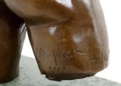 Muscular Male Torso - Bronze Erotic Nude - M.Nick -Salvador Dali Shop 869 659300c42e8a4d