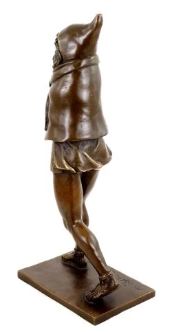 Priapus God Of Fertility - Erotic Bronze Figurine In Two Parts -Salvador Dali Shop 870 359300c4371475