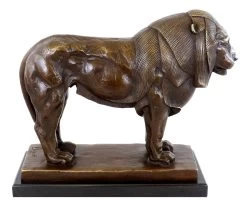 Proud Bronze Lion - Lion Sculpture - Rembrandt Bugatti
