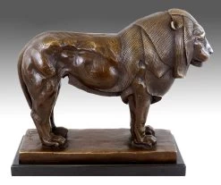 Proud Bronze Lion - Lion Sculpture - Rembrandt Bugatti -Salvador Dali Shop 877 7