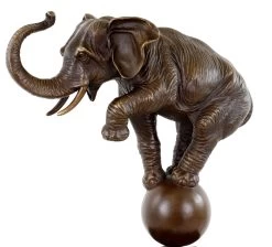 Elephant On A Ball - Animal Sculpture - Rembrandt Bugatti