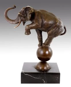 Elephant On A Ball - Animal Sculpture - Rembrandt Bugatti -Salvador Dali Shop 878 759300c49669e0