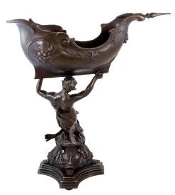 Aquarius With Bronze Basin - Sign. Auguste Moreau -Salvador Dali Shop 879 659300c4ab9f83