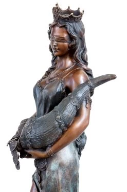 Bronze Goddess Of Luck Fortuna With A Cornucopia - Signed Césaro -Salvador Dali Shop 880 459300c4b431b7