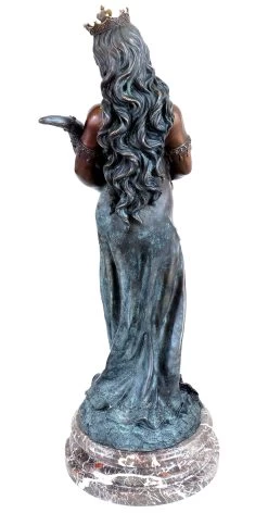 Bronze Goddess Of Luck Fortuna With A Cornucopia - Signed Césaro -Salvador Dali Shop 880 659300c4b7944f