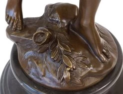 XXL Art Nouveau Sculpture - Dancing Angel Cupid - Moreau -Salvador Dali Shop 888 659300c517f746