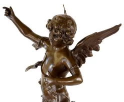 XXL Art Nouveau Sculpture - Dancing Angel Cupid - Moreau -Salvador Dali Shop 888 7
