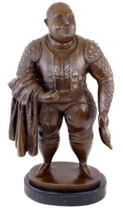 Contemporary Art Bronze Statue - Botero Torero - Bull Fighter -Salvador Dali Shop 889 659300c5226034