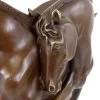 Horse Bronze Statue - Horse Bronze Vase - Signed Milo