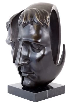 Contemporary Art Bronze Sculpture - Two Souls - Signed M. Klein -Salvador Dali Shop 895 7