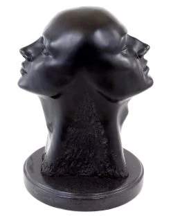 Contemporary Art Bronze Sculpture - Head Of Janus - Martin Klein