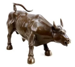 Wall Street Bull / Sculpture - Bronze Stock Exchange - Charging Bull -Salvador Dali Shop 902 359300c5c64aa2