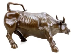 Wall Street Bull / Sculpture - Bronze Stock Exchange - Charging Bull -Salvador Dali Shop 902 459300c5ca2470