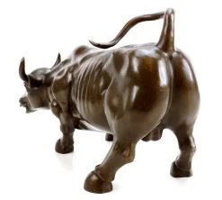 Wall Street Bull / Sculpture - Bronze Stock Exchange - Charging Bull -Salvador Dali Shop 902 559300c5cce79f