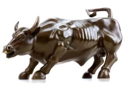 Wall Street Bull / Sculpture - Bronze Stock Exchange - Charging Bull -Salvador Dali Shop 902 6