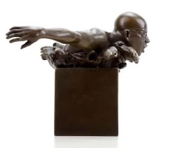 Olympia Edition - Swimmer Bronze Sculpture - Martin Klein -Salvador Dali Shop 905 659300c5f7e176