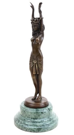 Medusa - Greek Statue - J. Patoue - Erotic Sculpture