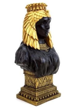 Egyptian Cleopatra Bust - Greek Statue - Signed Milo -Salvador Dali Shop 909 659300c69b5323