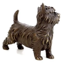 West Highland Terrier - Bronze Animal Sculpture - Bronze Dog - Milo -Salvador Dali Shop 912 459300c6d1831e