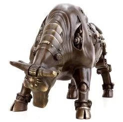 Contemporary Art - Steam Punk Bull - Bronze Bull - Martin Klein -Salvador Dali Shop 915 459300c6ef1cfd