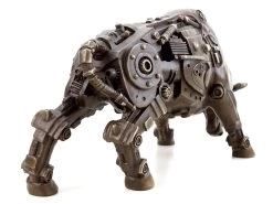 Contemporary Art - Steam Punk Bull - Bronze Bull - Martin Klein -Salvador Dali Shop 915 659300c6f26b50
