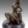 Erotic Nude - Sexy Carmen In Suspenders - Sexy Figurine - Patoue