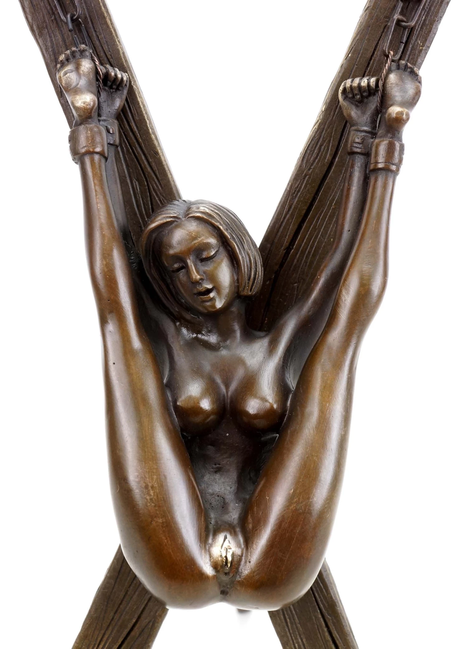 Erotic Nude - Domina Slave Ivi On The Cross - Patoue - Two Parts 3 Erotic Nude - Domina Slave Ivi On The Cross - Patoue - Two Parts - Image 3