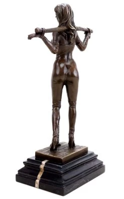 Erotic Nude - Bondage Girl Franka - Female Erotic Nude - M. Nick -Salvador Dali Shop 926 5