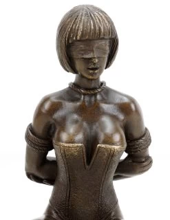 Erotic Nude - Bondage Girl Gina Bound To A Stool - Patoue -Salvador Dali Shop 927 559300c76e7b71