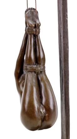 Bondage Girl Sophia At The Stake - Erotic Figurine - Patoue - Female Nude -Salvador Dali Shop 929 359300c7824c88