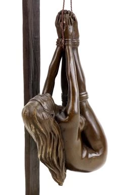 Bondage Girl Sophia At The Stake - Erotic Figurine - Patoue - Female Nude -Salvador Dali Shop 929 459300c7839e5b